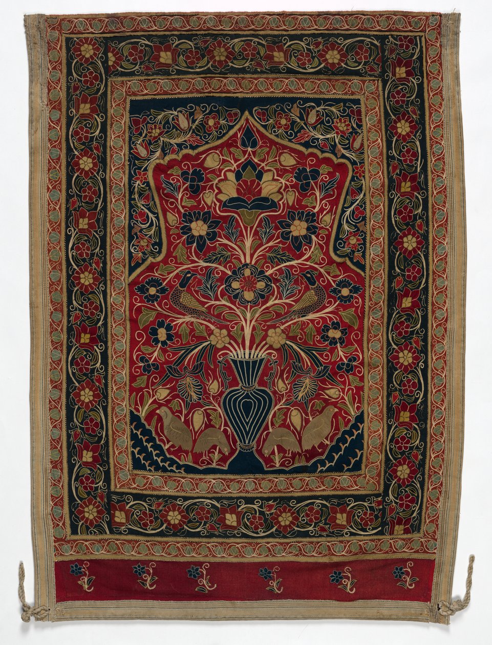 Koninklijke Ronde Tent gemaakt voor Muhammad Shah wandpaneel met één paneel B, 1834-1848 door Unbekannt