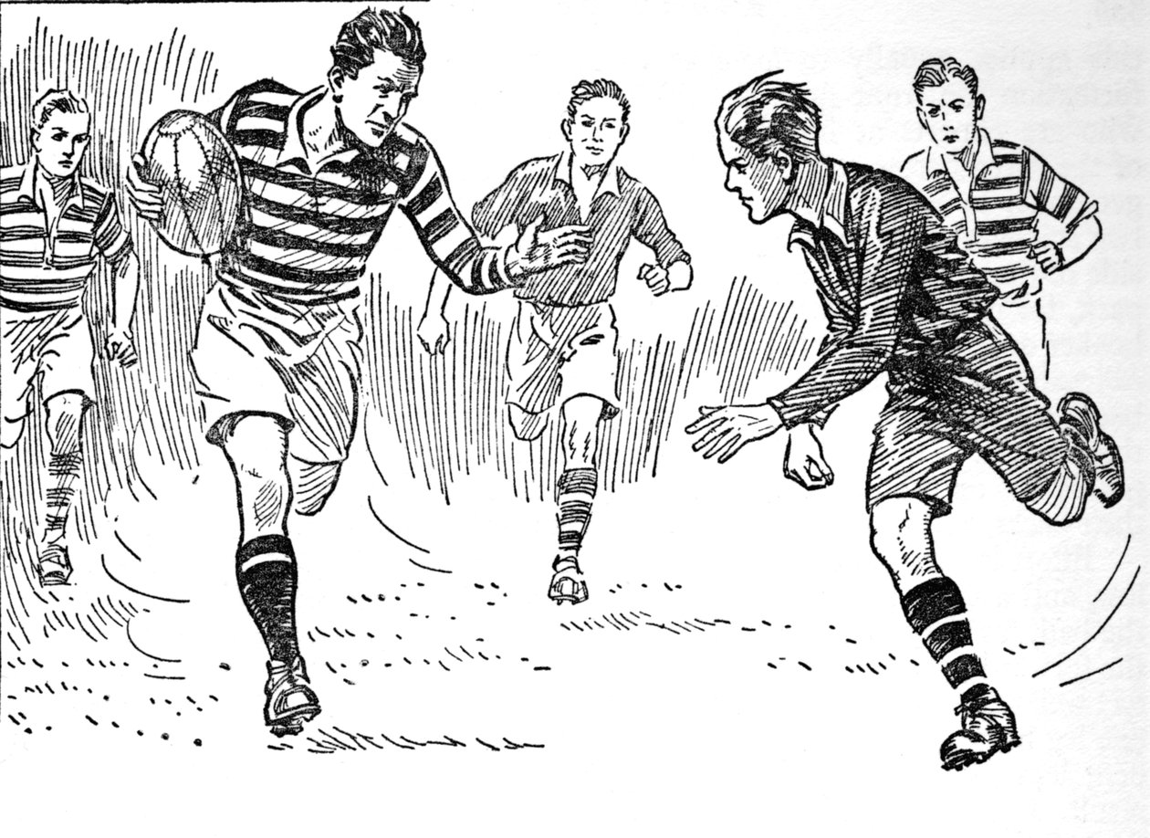 Rugby Football, 1937 door Unbekannt