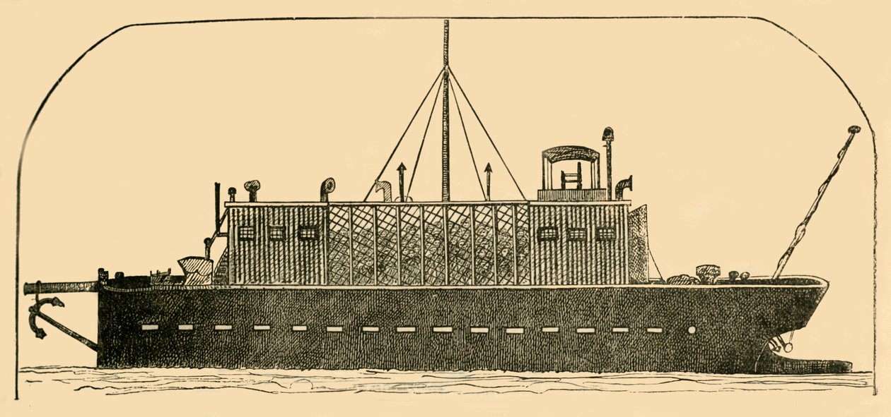 Russisch Gevangenschip, 1881 door Unbekannt