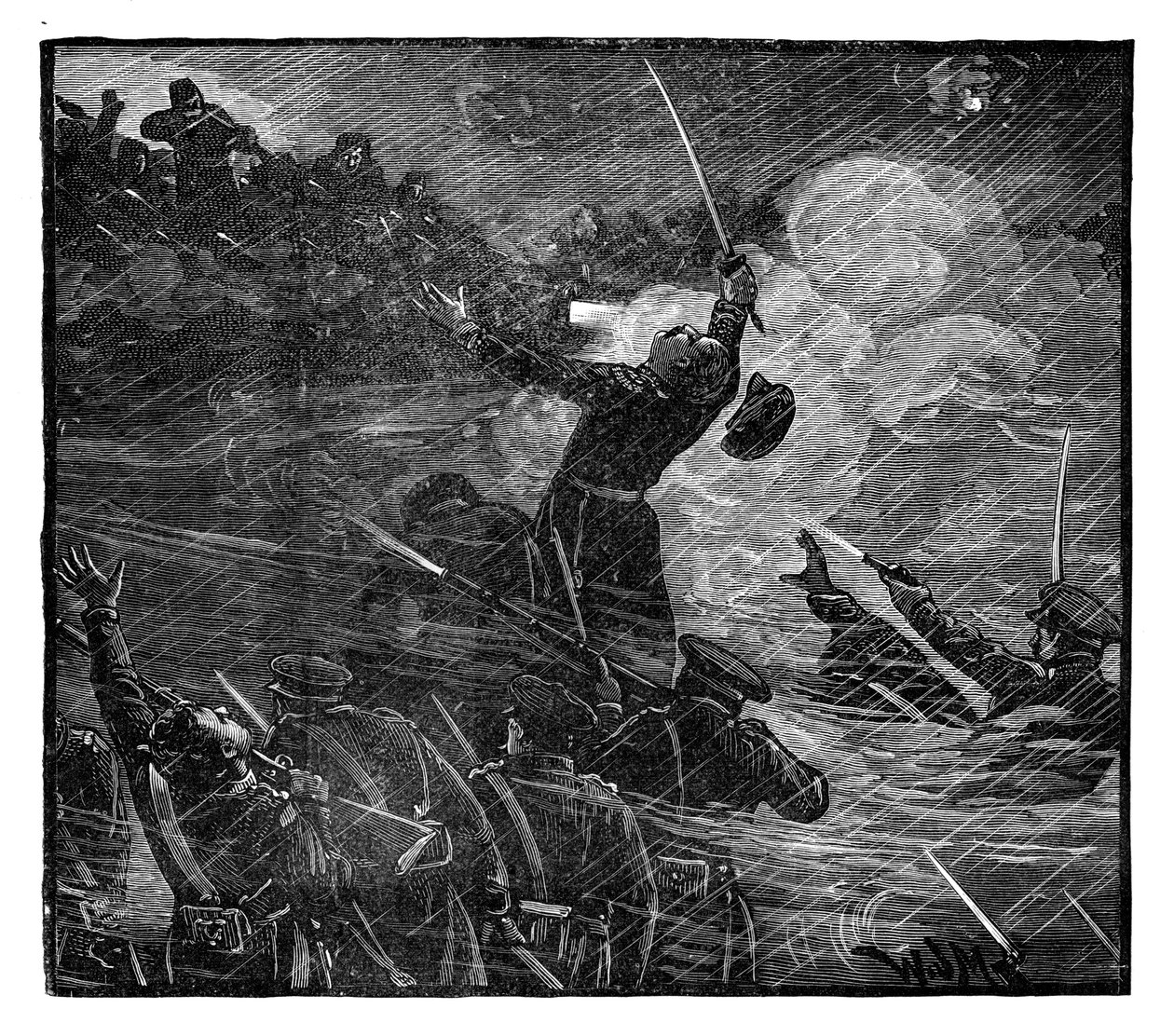 Russische afwijzing bij Silistria, 19e eeuw, 1888 door Unbekannt
