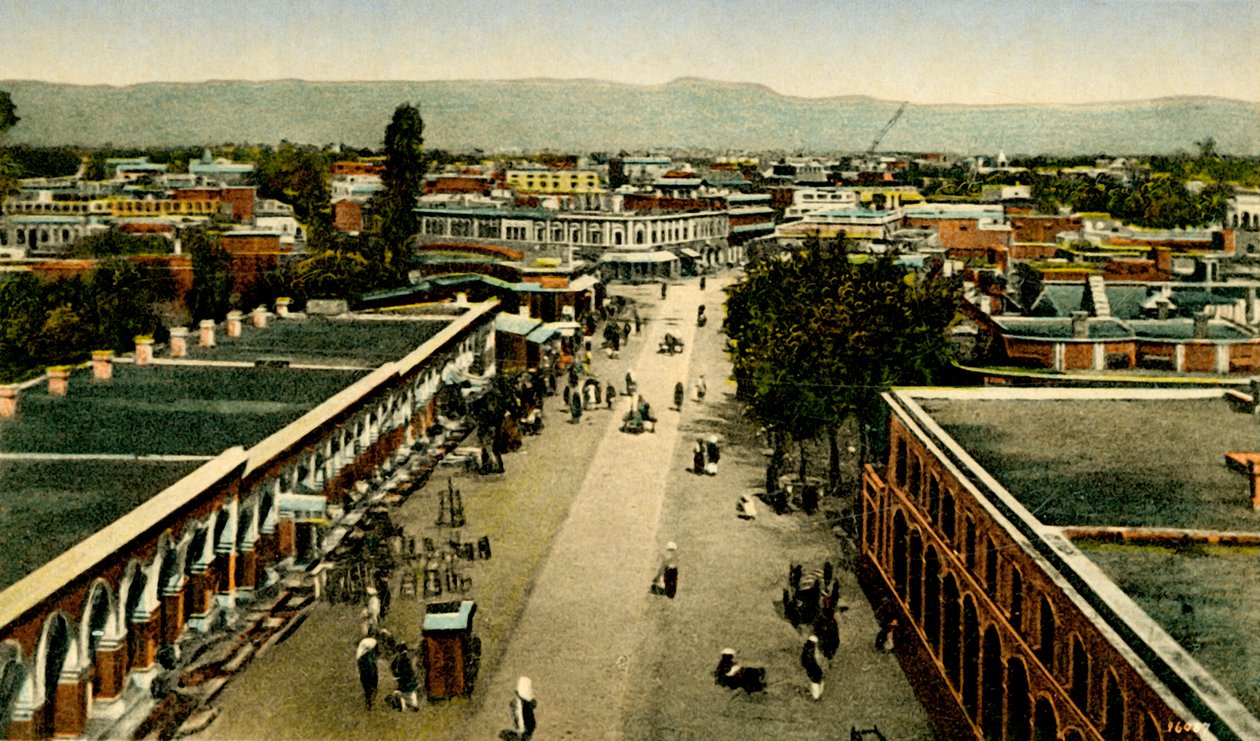 Sadder Bazaar, Rawalpindi, ca. 1918-ca. 1939 door Unbekannt