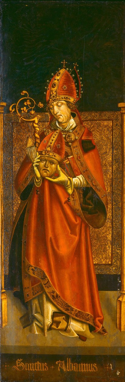 Sint Alban van Mainz, c. 1500-1525 door Unbekannt