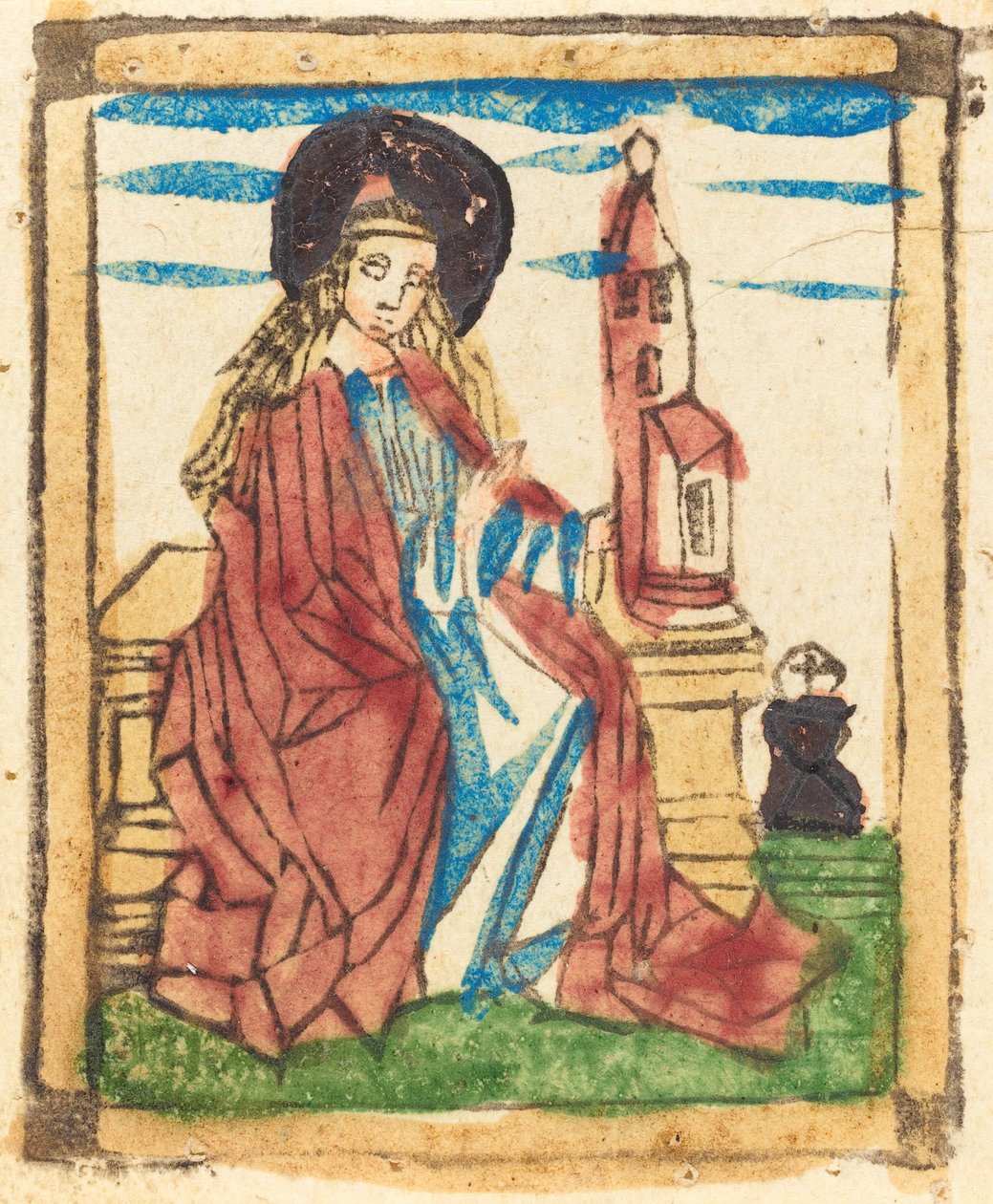 Sint Barbara, 1460-1470 door Unbekannt