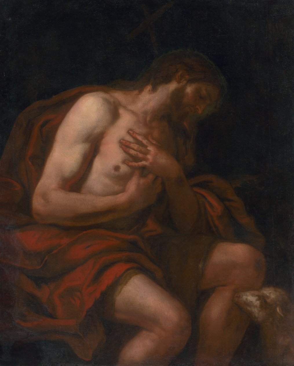 Sint Johannes de Doper door Unbekannt