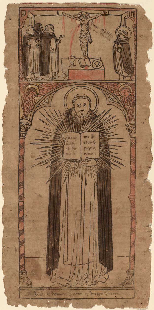 Sint-Thomas van Aquino, ca. 1450 door Unbekannt