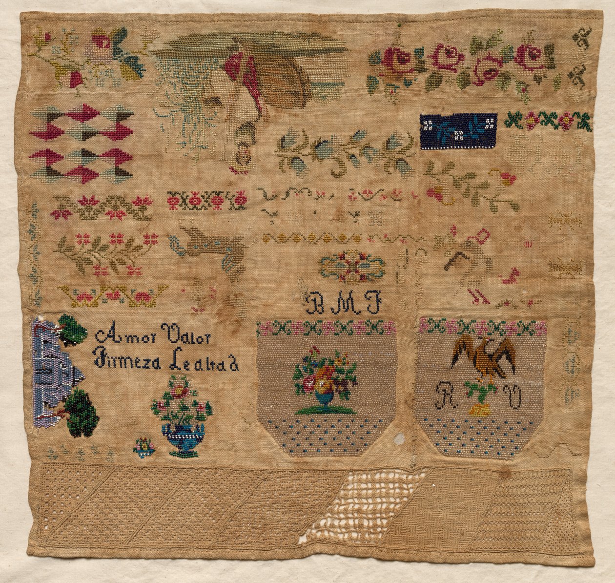 Merklap, 1800s door Unbekannt