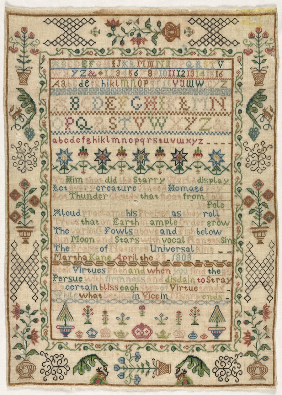 Sampler door Unbekannt