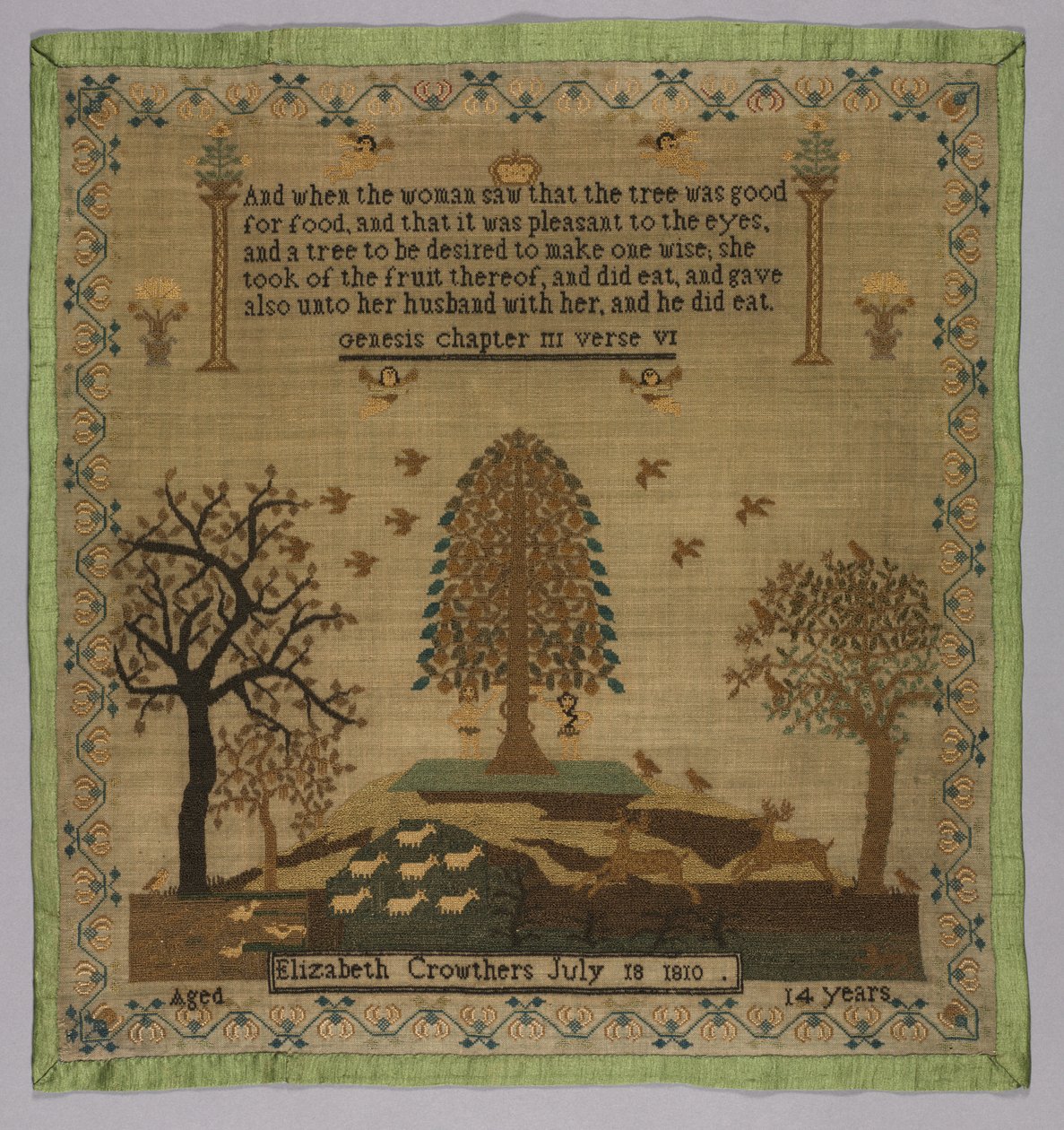Merklap, 1810 door Unbekannt