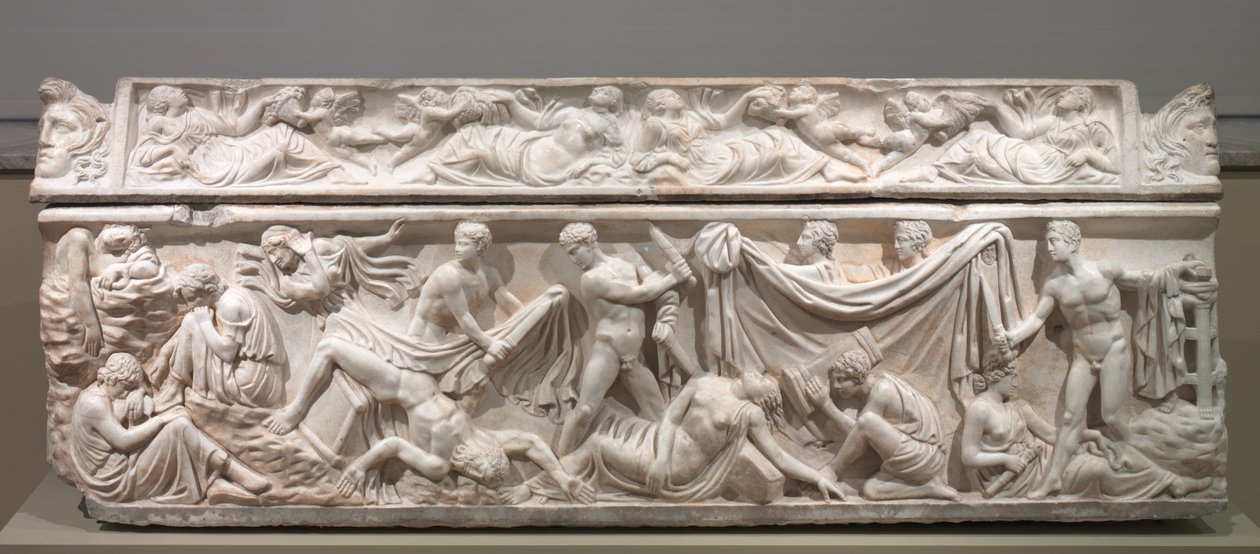 Sarcophagus, c. AD 100-125 door Unbekannt