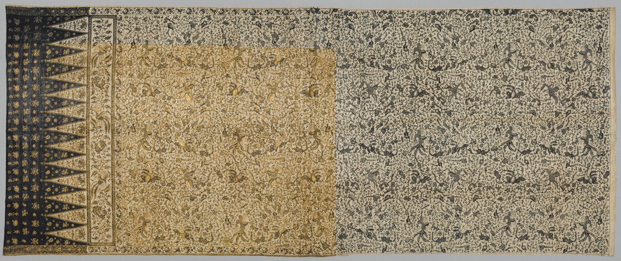 Sarong, 1800s door Unbekannt