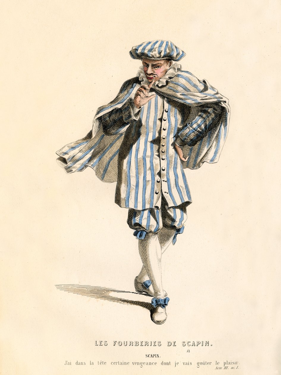 Scapin, 1868 door Unbekannt