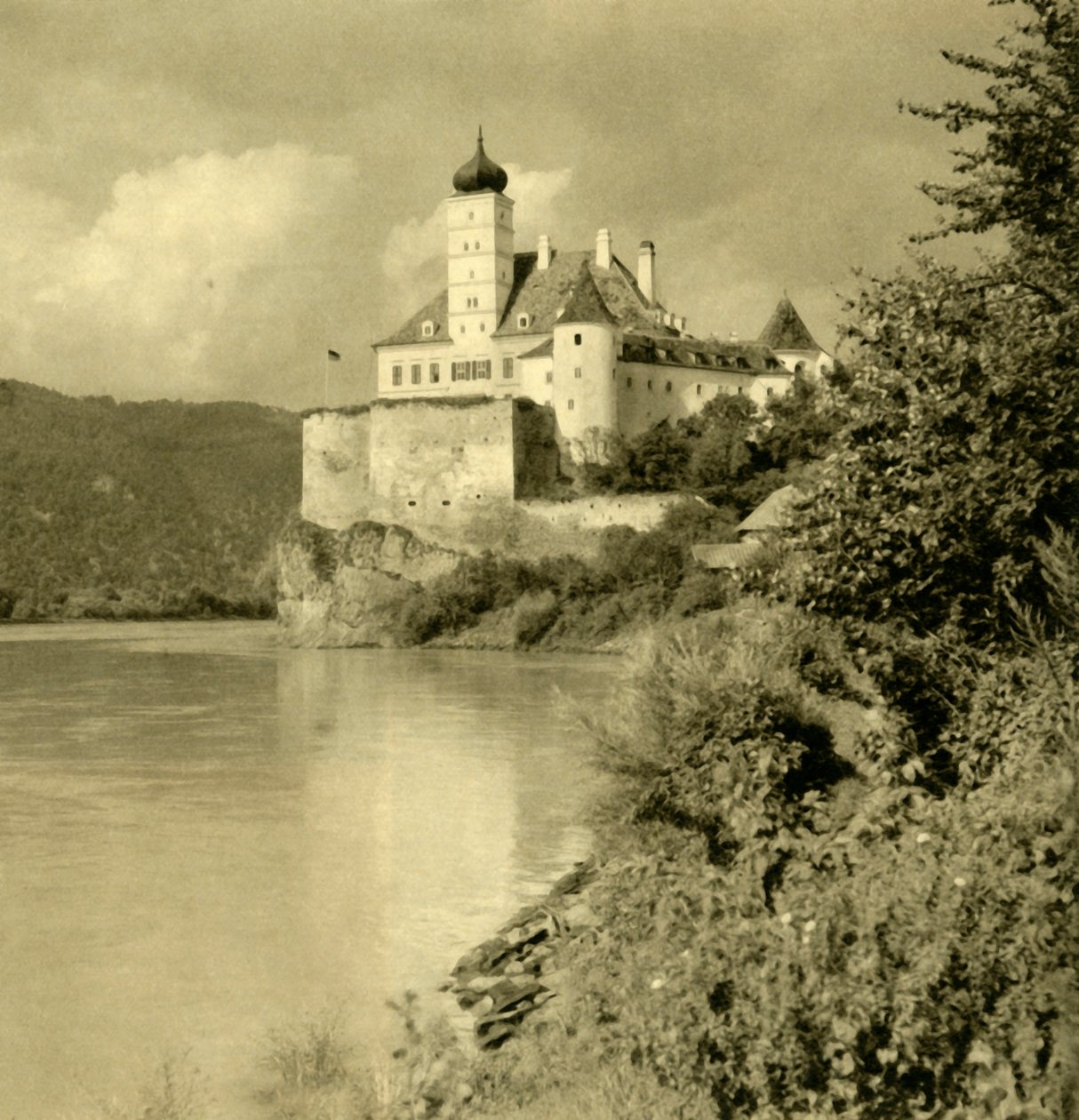Schloss Schönbüchel aan de Donau, Neder-Oostenrijk, ca. 1935 door Unbekannt