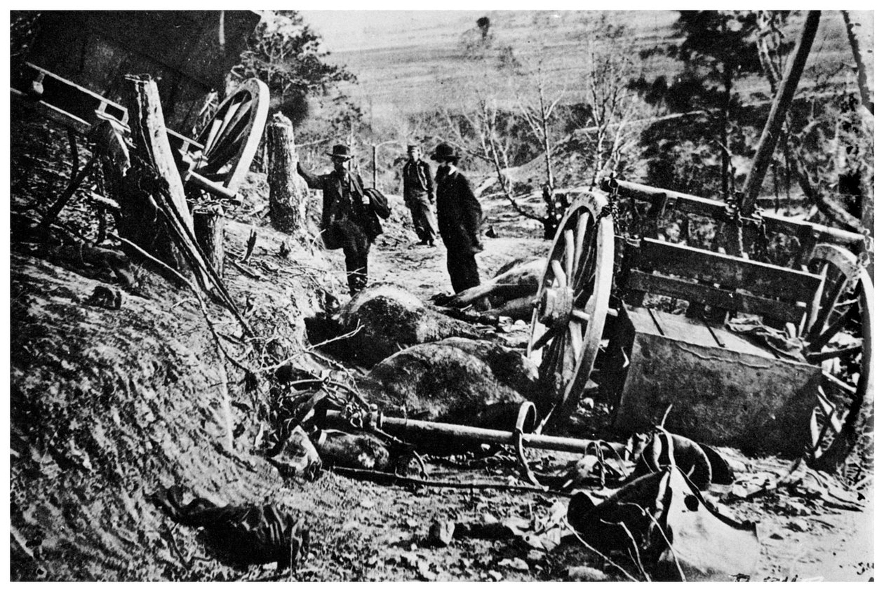 Tweede Slag bij Fredericksburg, Amerikaanse Burgeroorlog, 1863 door Unbekannt