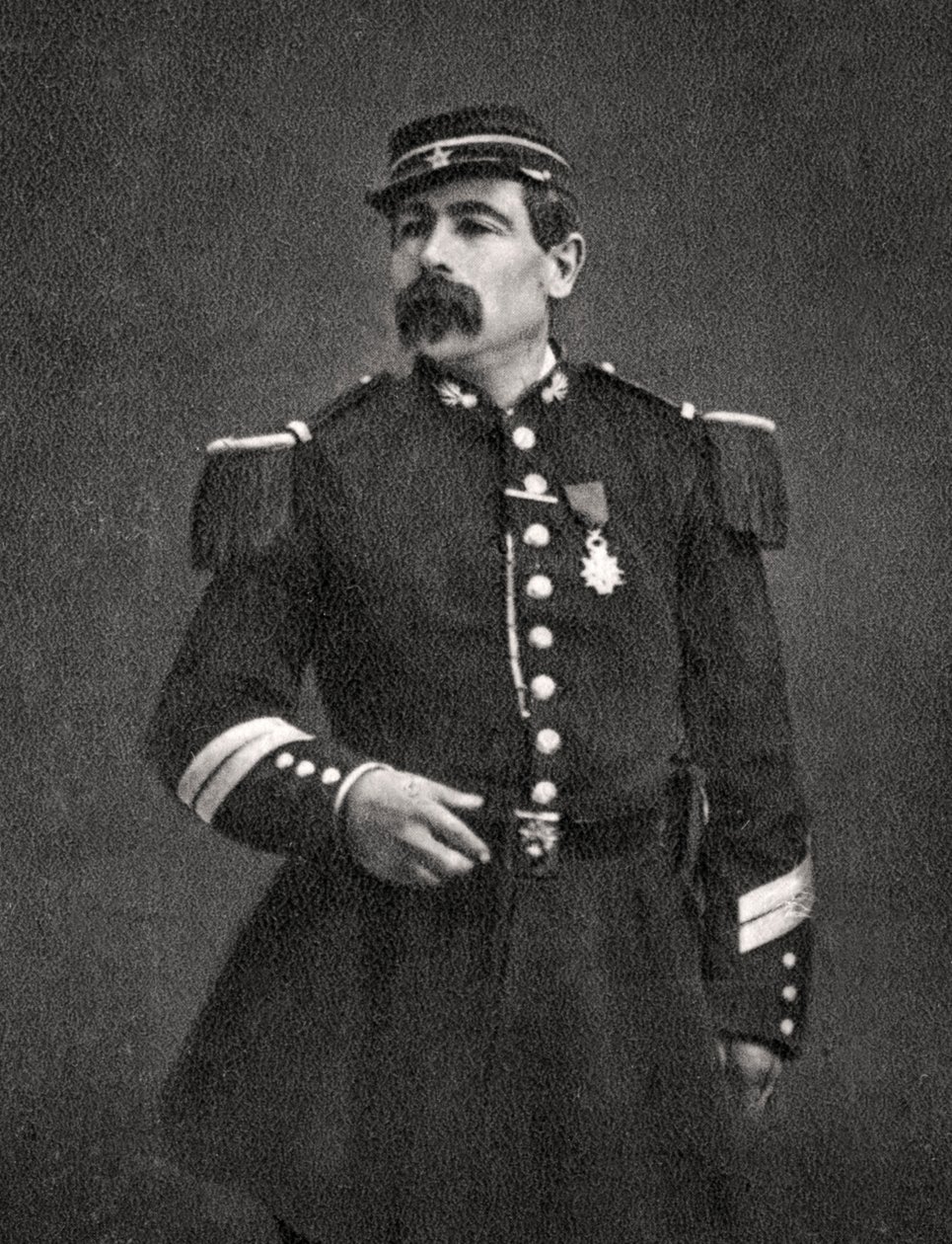 Sergeant Hoff, Franse soldaat, 1872 door Unbekannt