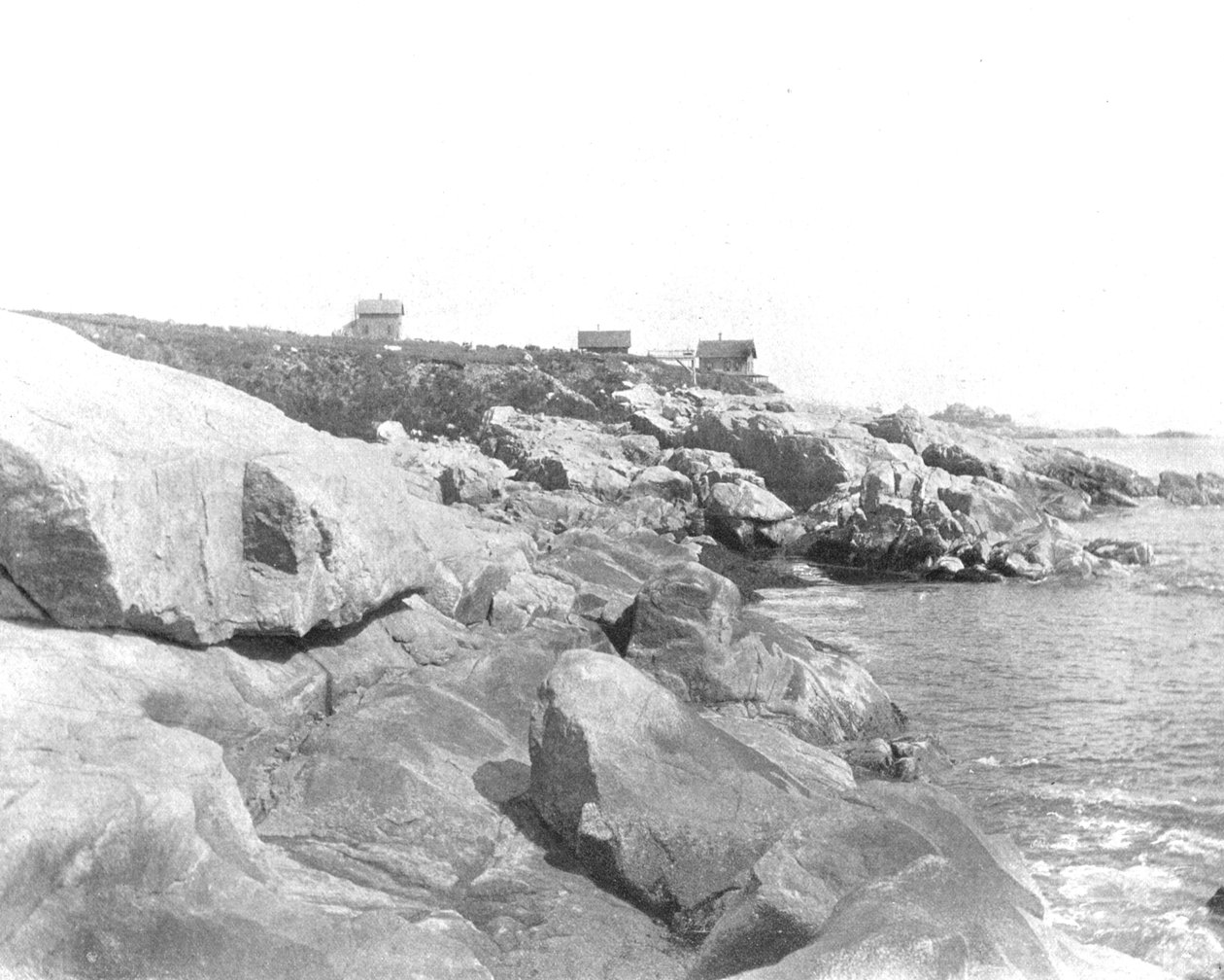 Kustlijn, Marblehead, Massachusetts, VS, c1900 door Unbekannt
