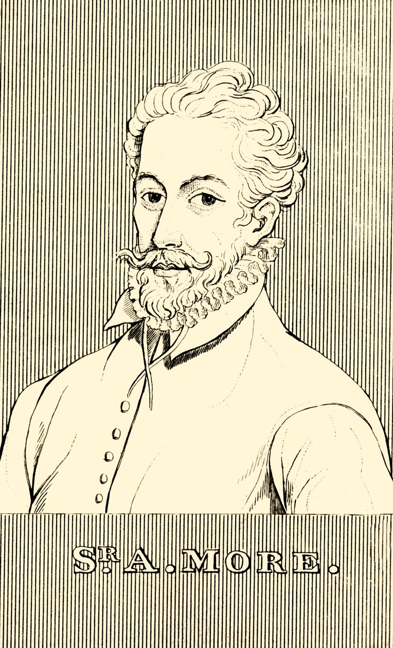 Sir A. More, c1517-1577, 1830 door Unbekannt