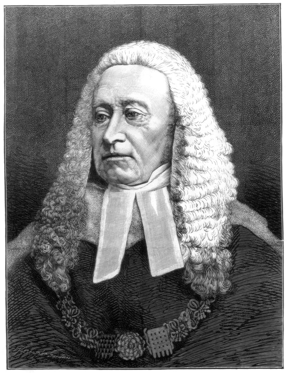 Sir Alexander Cockburn, 12e Baronet, Lord Chief Justice van Engeland, 1875 door Unbekannt