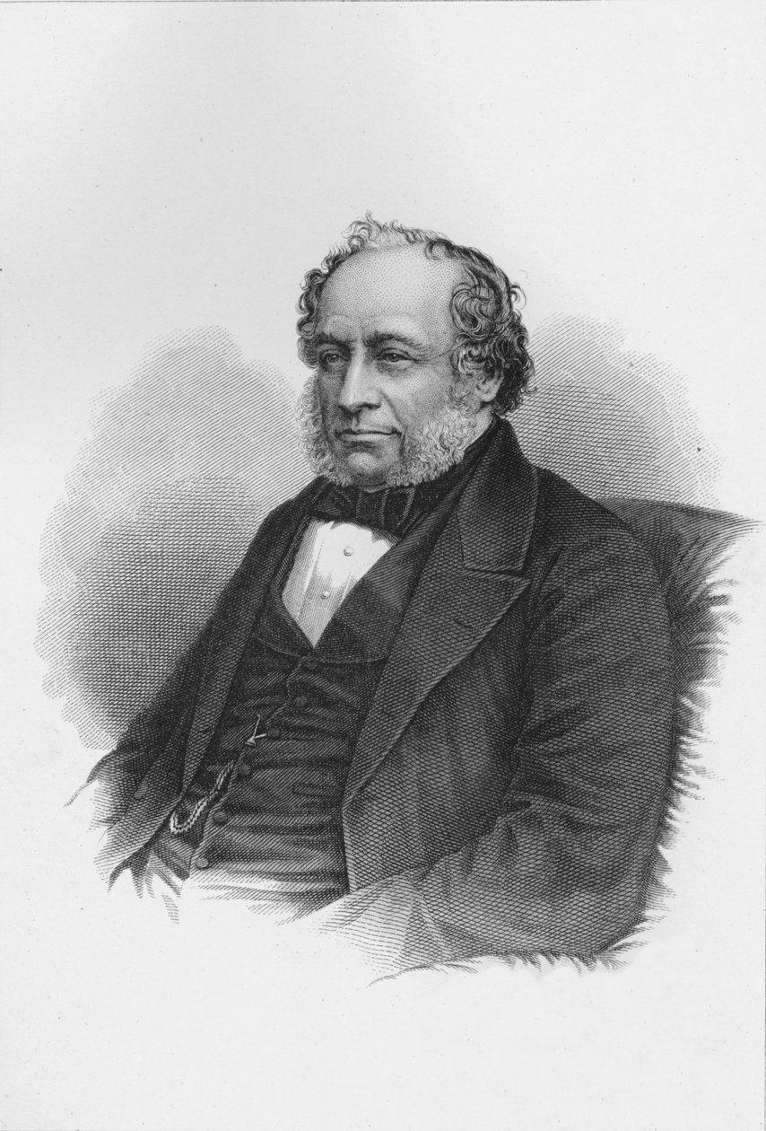 Sir Charles Barry, Britse architect, ca. 1840 door Unbekannt