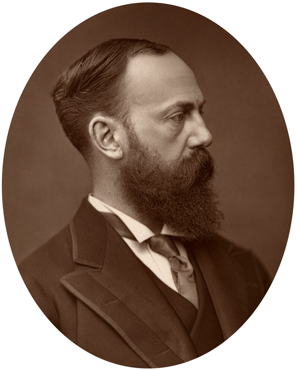 Sir Charles Wentworth Dilke, MP, Onderstaatssecretaris van Buitenlandse Zaken, 1881 door Unbekannt