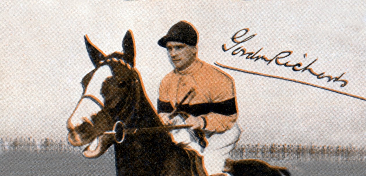 Sir Gordon Richards, jockey door Unbekannt