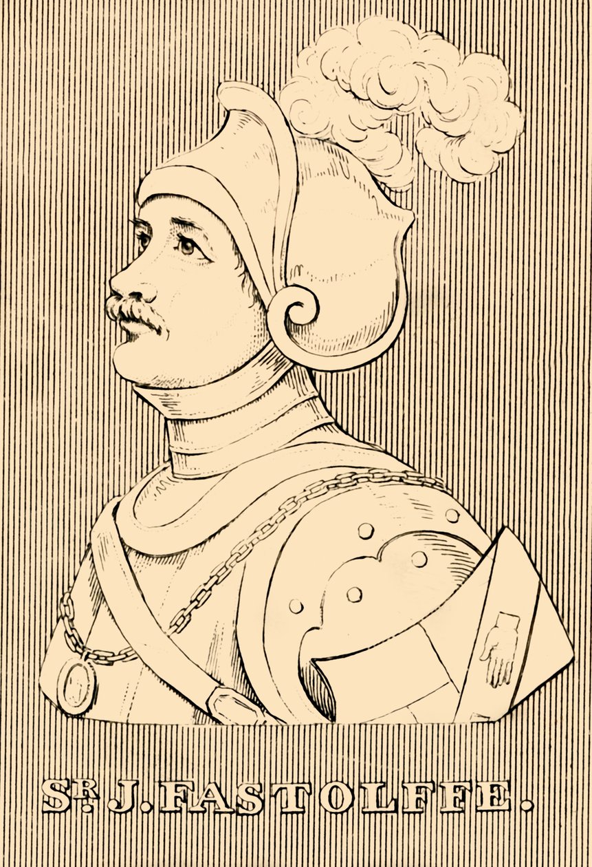 Sir J. Fastolffe, 1380-1459, 1830 door Unbekannt