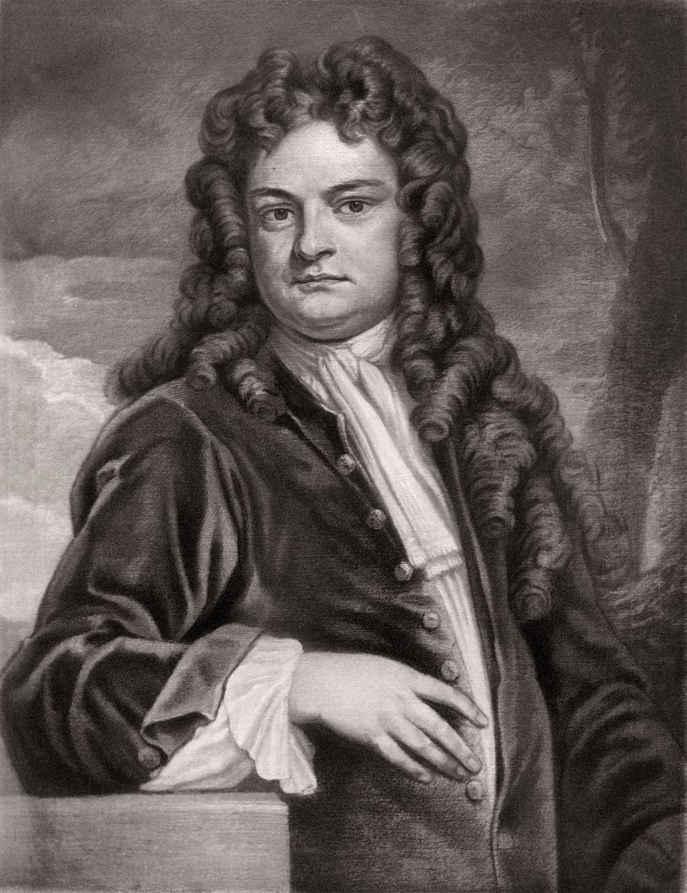 Sir Richard Steele, Ierse schrijver en politicus, 1711 1906 door Unbekannt
