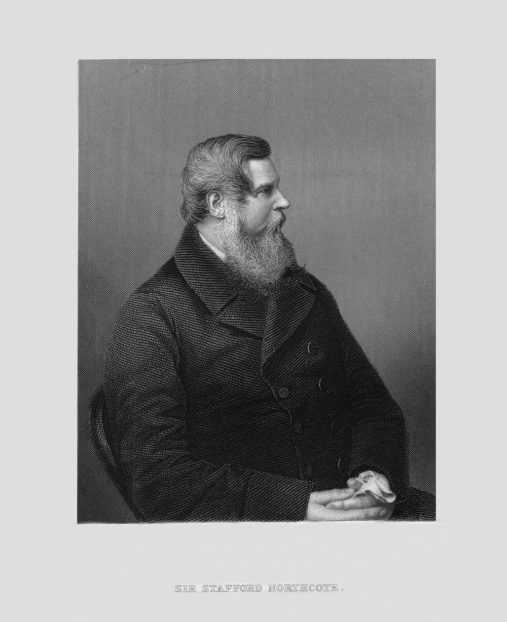 Sir Stafford Northcote door Unbekannt