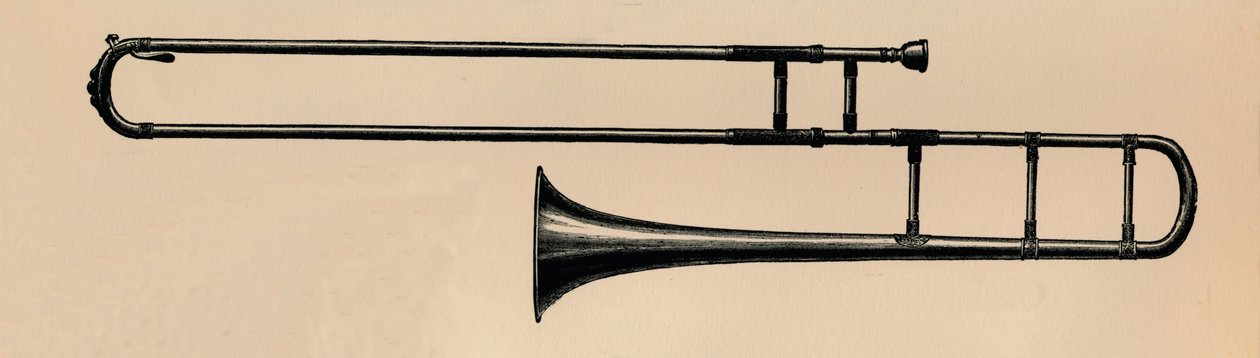 Schuiftrombone, 1895 door Unbekannt