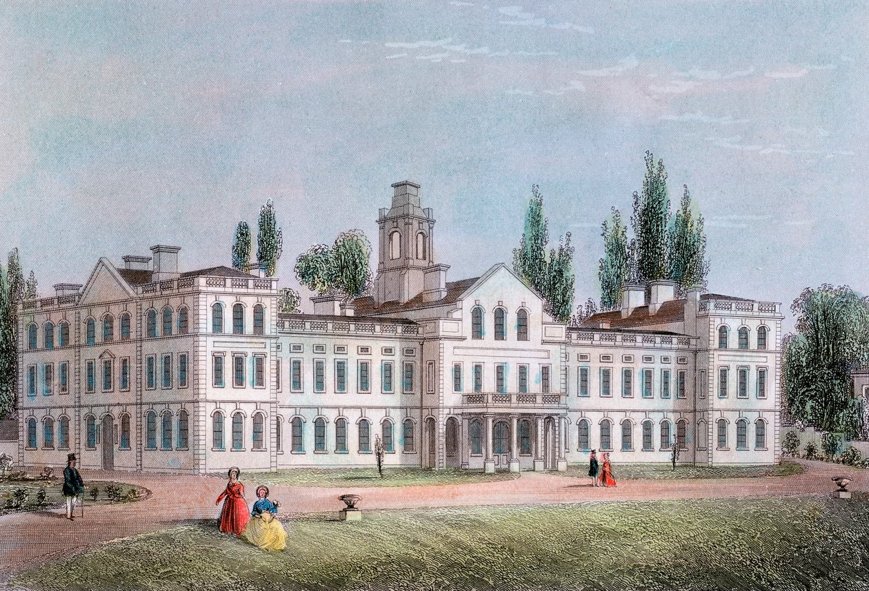 Pokkenziekenhuis, Highgate, Londen, ca. 1871 door Unbekannt