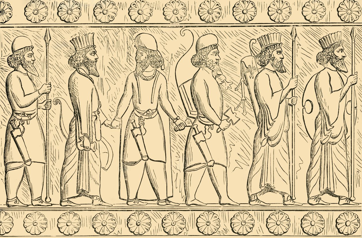 Soldaten, 1890 door Unbekannt