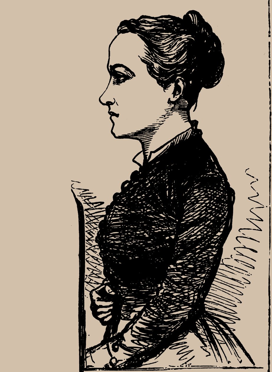 Sophia Perovskaya voor de rechtbank, 1881 door Unbekannt