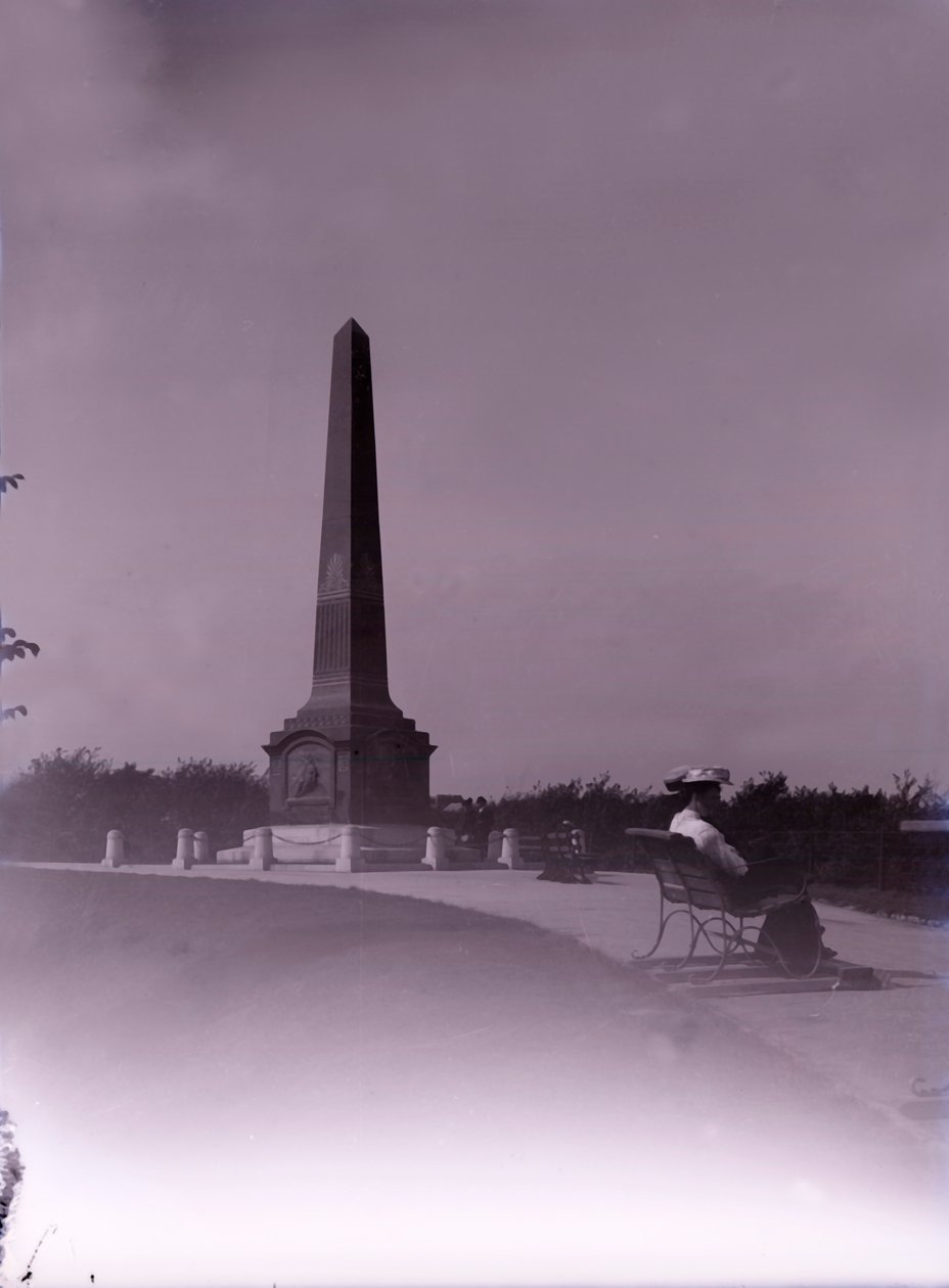 Zuid-Afrikaans Oorlogsmonument, Plymouth, Devon, ca. 1910 door Unbekannt
