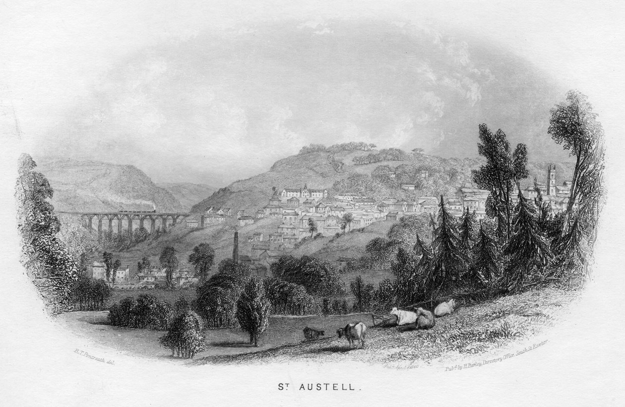 St Austell, 1860 door Unbekannt