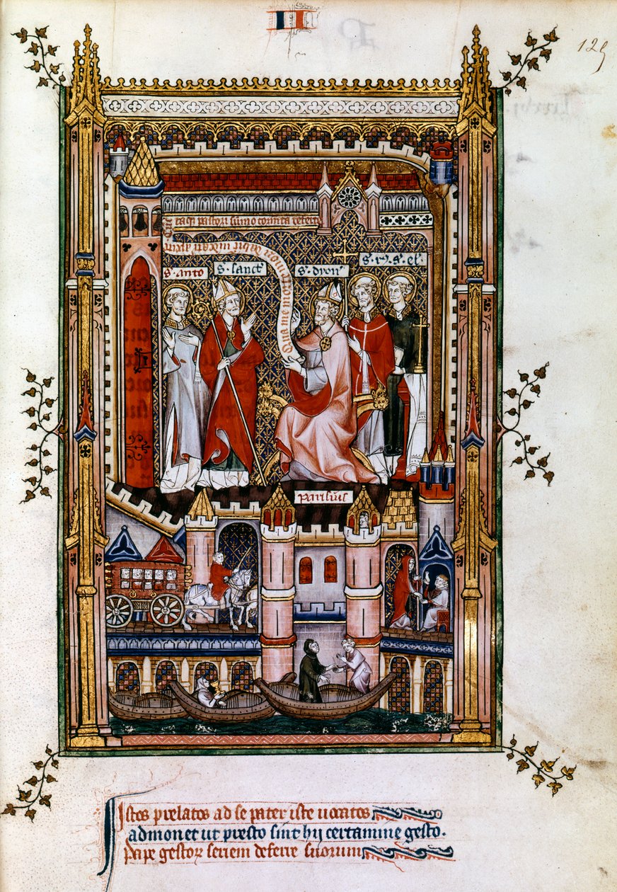 St Denis, 1317 door Unbekannt