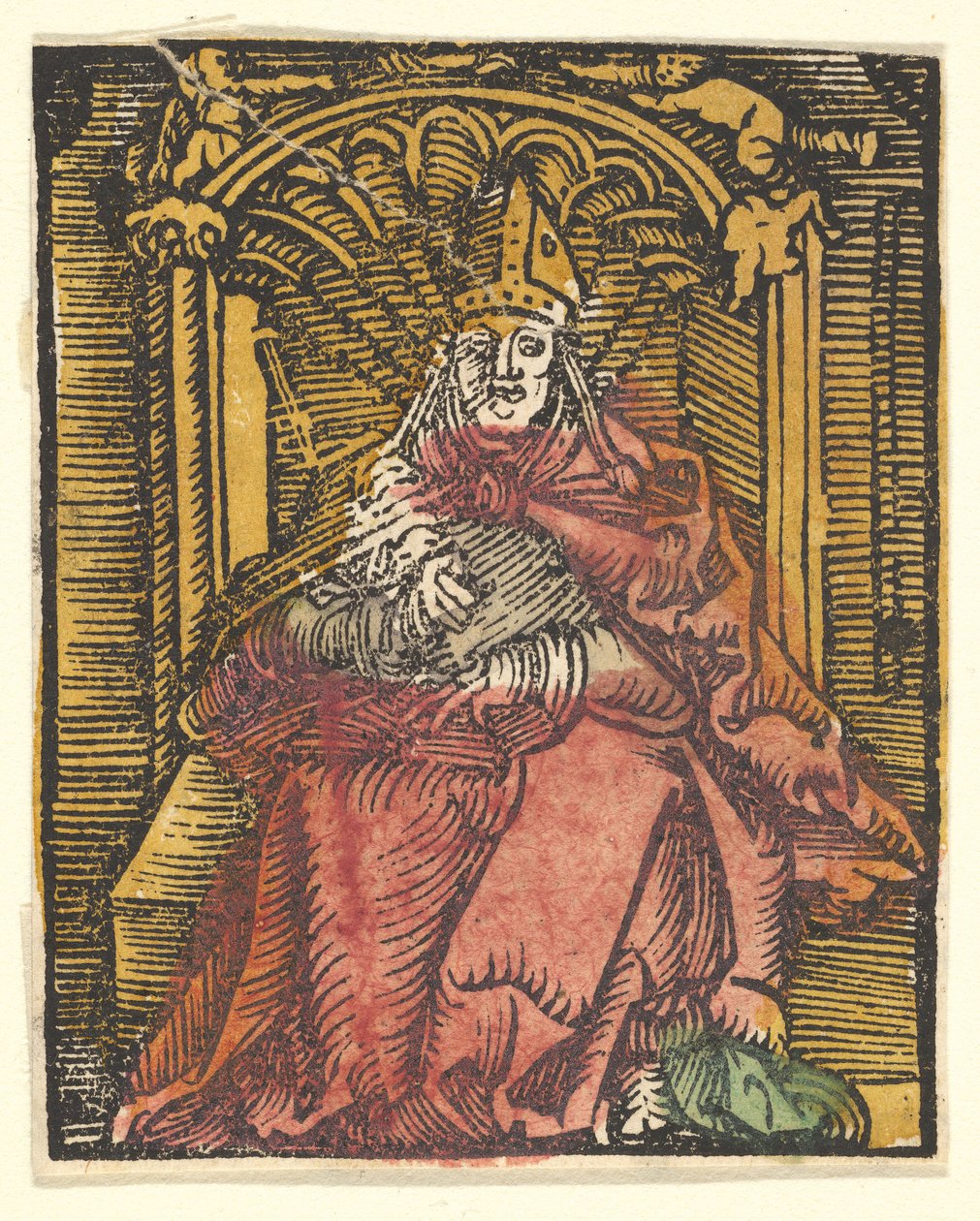 St. Erasmus kopie, na 1512 door Unbekannt