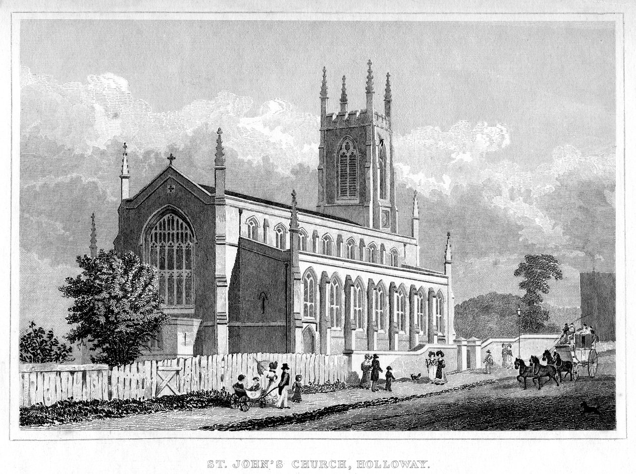 St. Johns Kerk, Holloway, Londen door Unbekannt