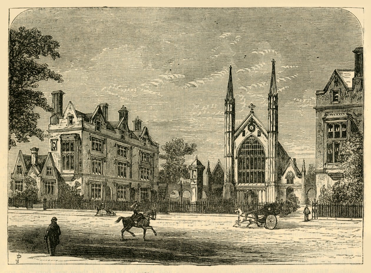 St. Katharines Ziekenhuis, c1876 door Unbekannt