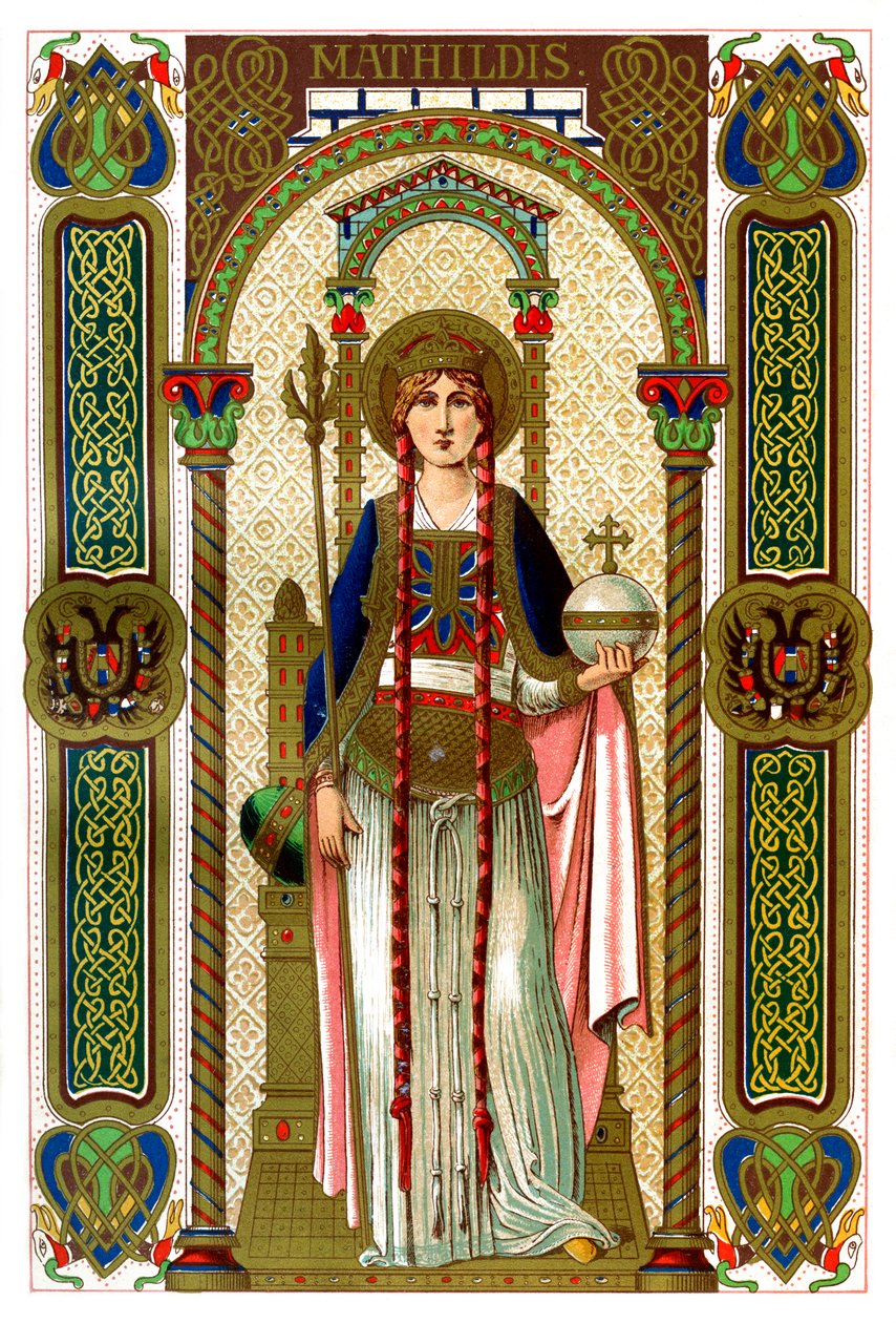 Sint Mathilda, 1886 door Unbekannt