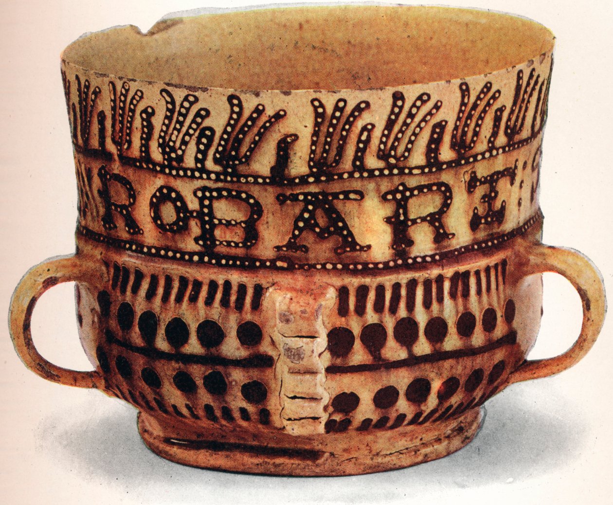 Staffordshire Slip Ware, 1909 door Unbekannt