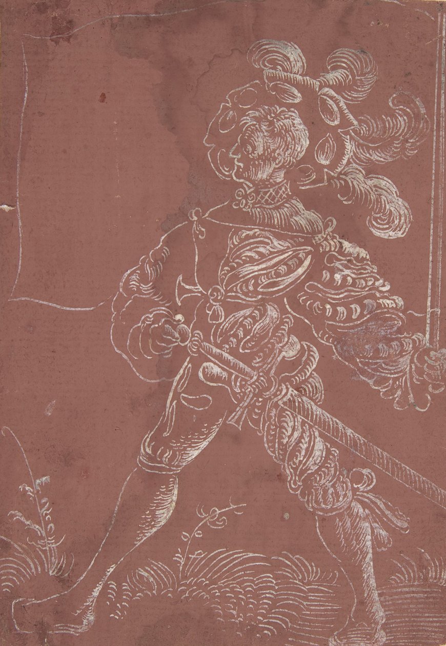 Vaandeldrager, 1500-1530 door Unbekannt