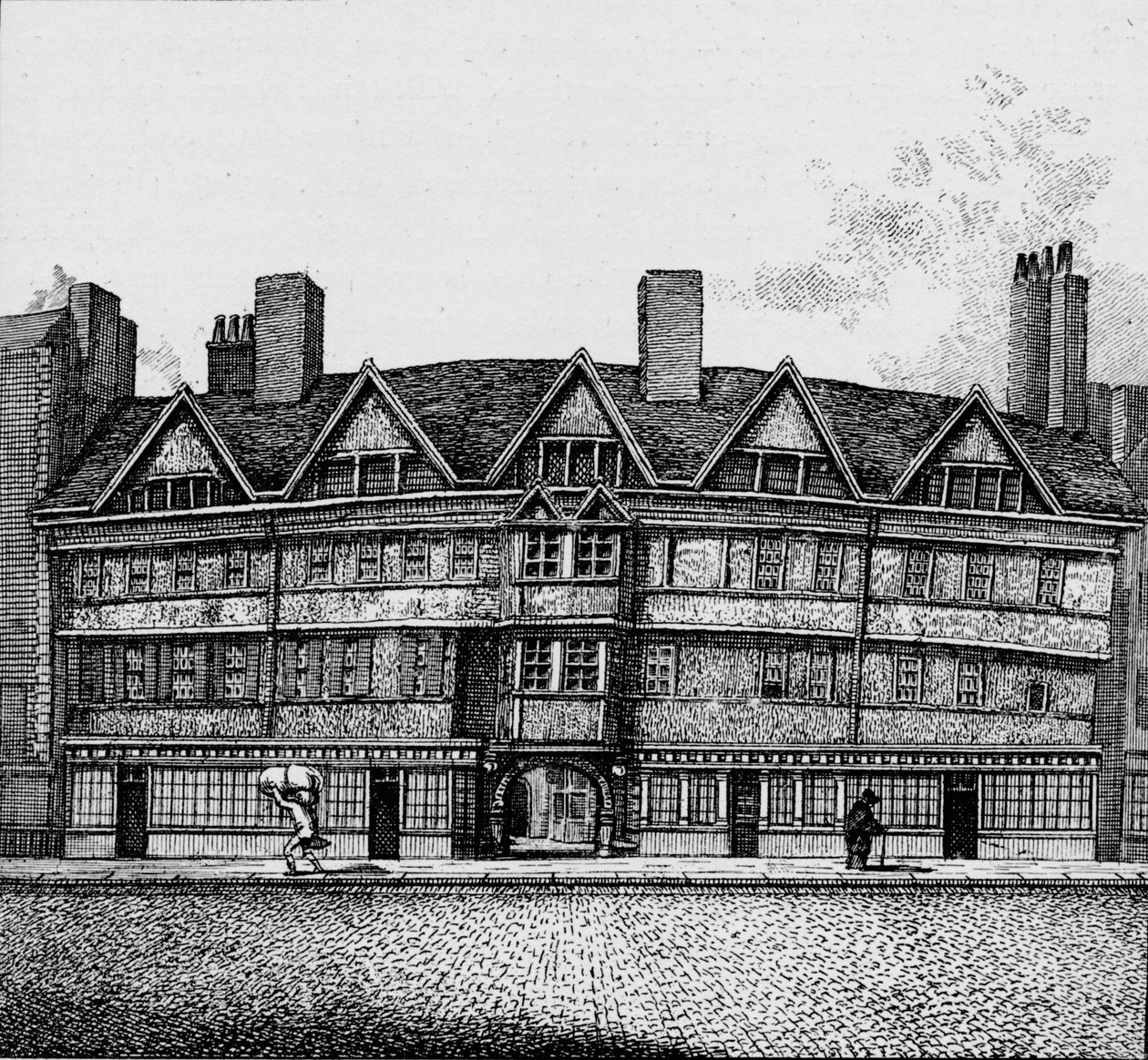 Staple Inn, High Holborn, Londen, c1890 door Unbekannt
