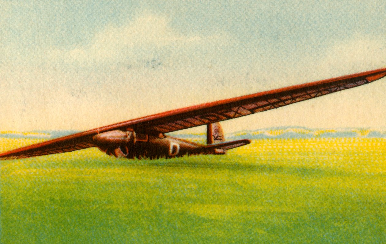 Starkenburg zweefvliegtuig, 1932 door Unbekannt