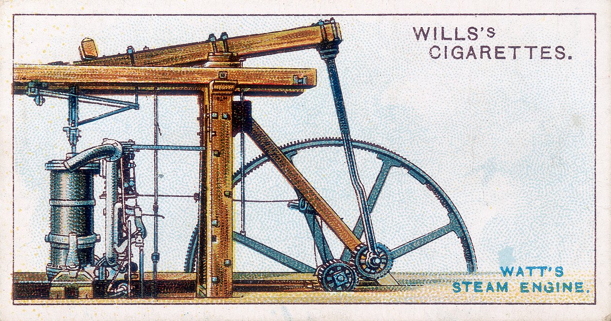 Stoommachine door James Watt, 1915 door Unbekannt