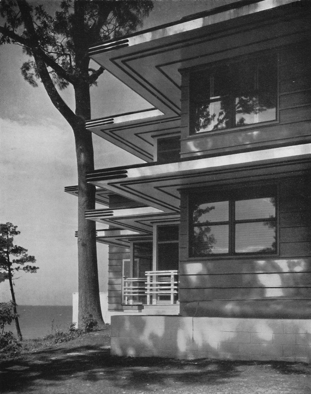 Zomerhuis...op Gibson Island, Maryland, 1933 door Unbekannt