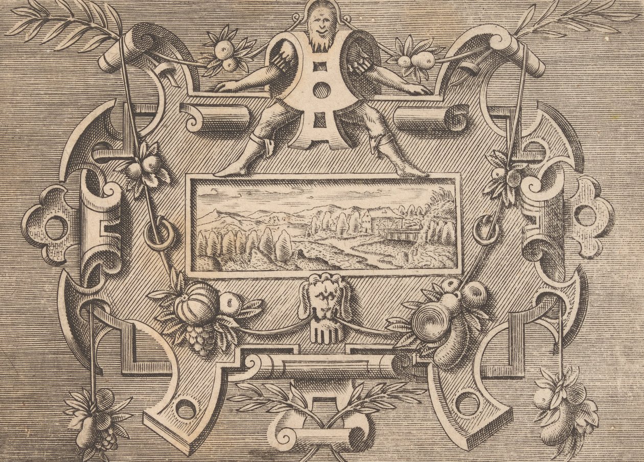 Targhe ed altri ornati di varie e capricciose invenzioni Cartouches en andere ornamenten, 1773 door Unbekannt