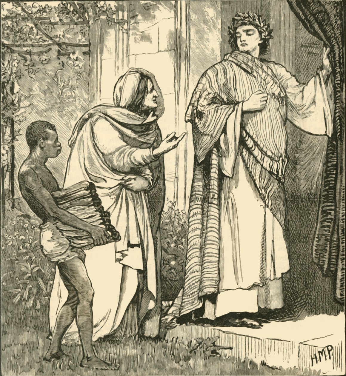 Tarquinius en de Sibylle door Unbekannt