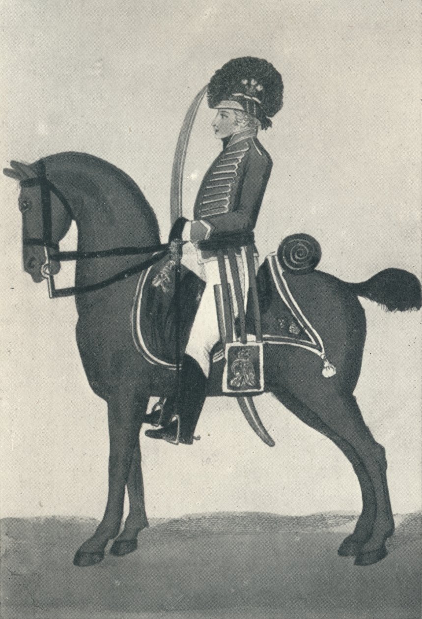 Het 10e of het Regiment van de Prins van Wales Eigen Regiment van Lichte Dragonders, 1800 1909 door Unbekannt