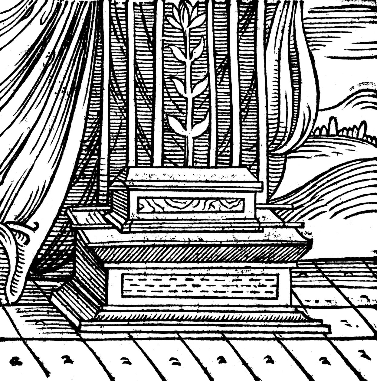 De Ark van het Verbond, 1557 door Unbekannt
