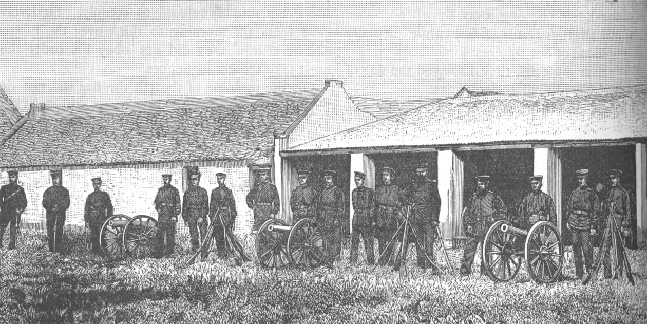 De Artillerie van de Zuid-Afrikaanse Republiek, c1880s door Unbekannt