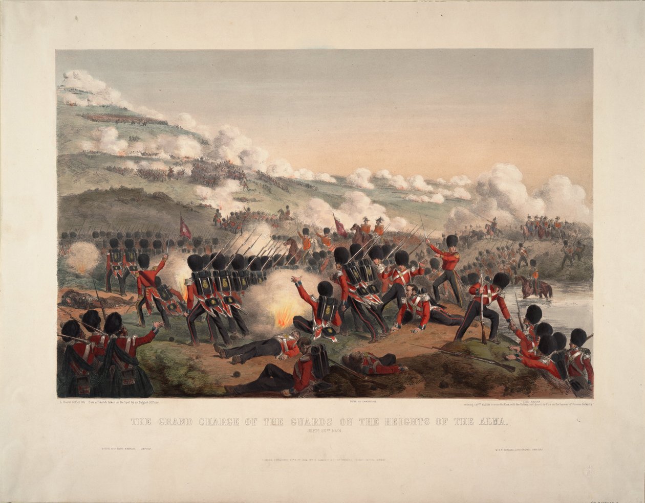 De Slag bij de Alma op 20 september 1854, 1854 door Unbekannt